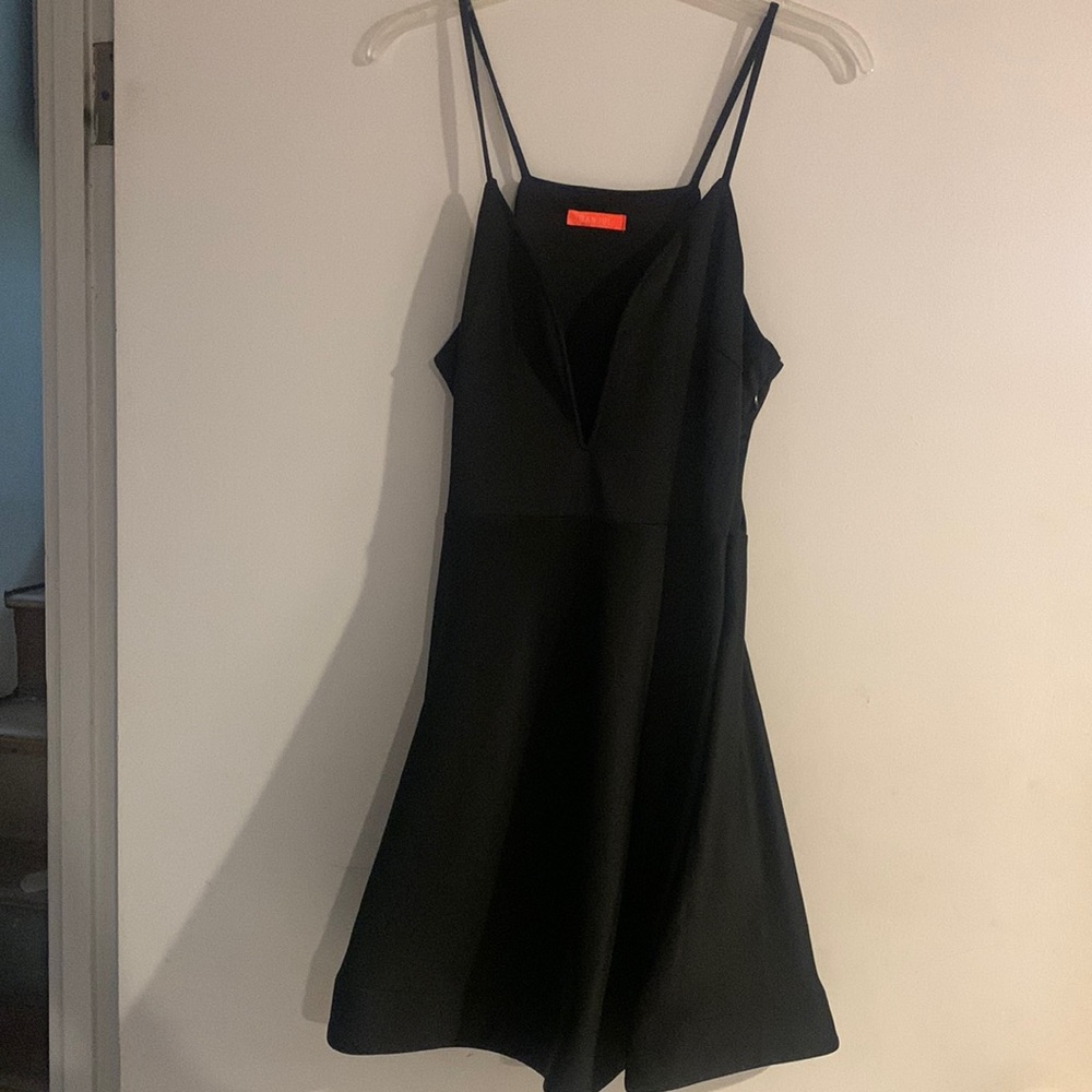 Short black cocktail dress